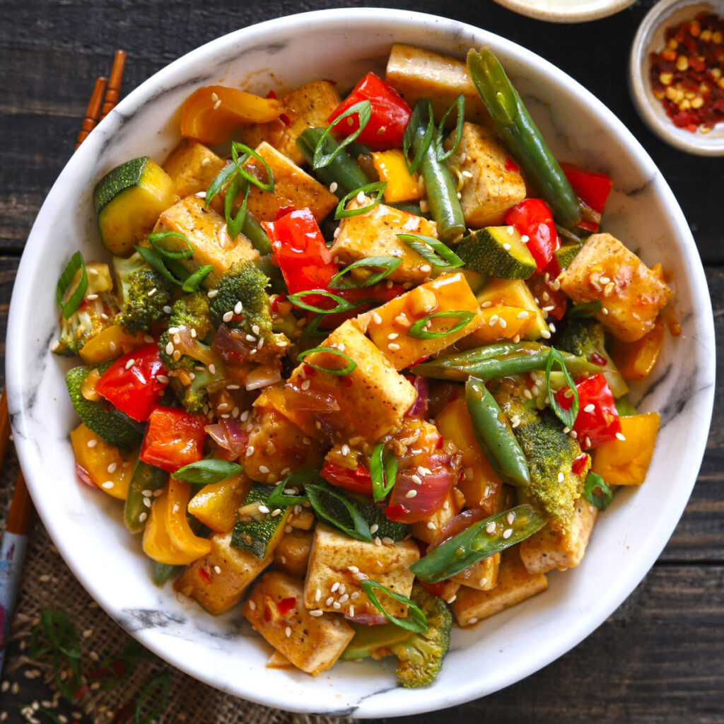 Vegetable Stir-Fry with Tofu